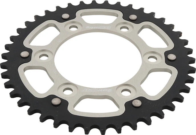 Rear Stealth Sprocket Alu/Stl 42t 520 Slv Duc - Image 2