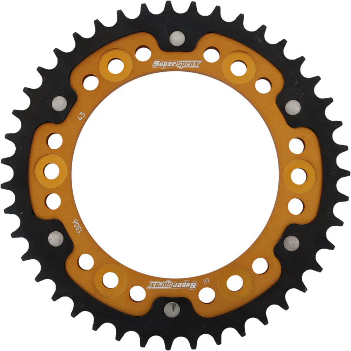Rear Stealth Sprocket Alu/Stl 43t 530 Gld Hon - Image 4