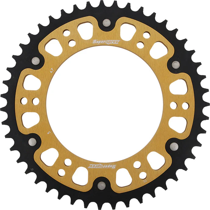 Rear Stealth Sprocket Alu/Stl 47t 520 Gld Apr/Bmw - Image 4