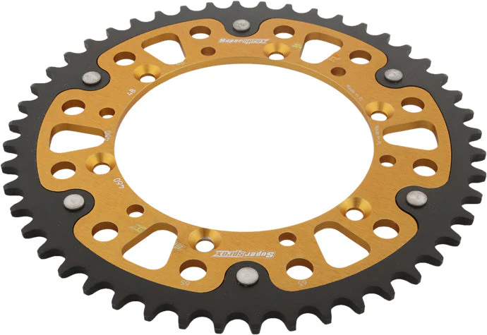 Rear Stealth Sprocket Alu/Stl 48t 520 Gld Kaw/Suz - Image 2