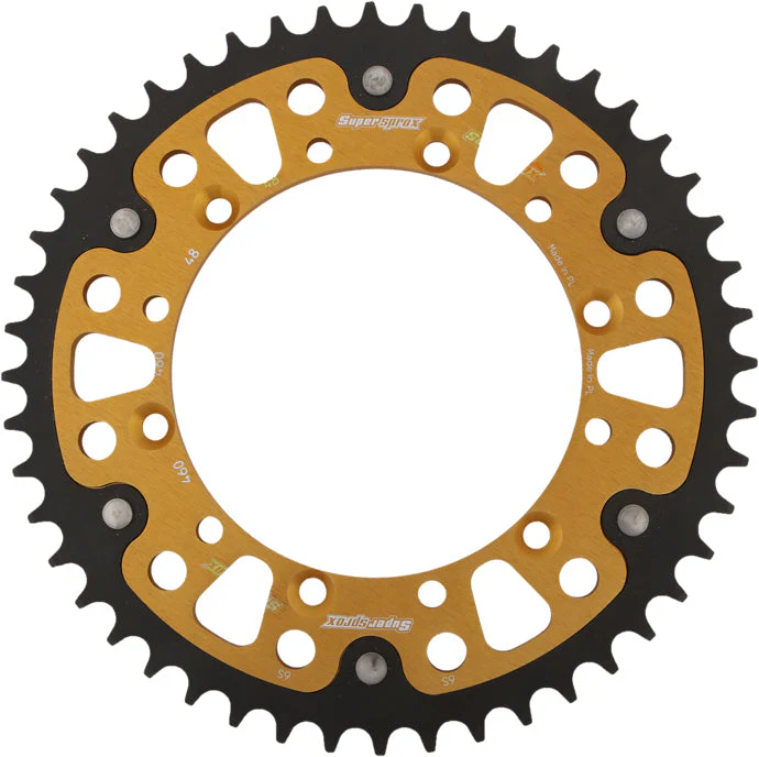 Rear Stealth Sprocket Alu/Stl 48t 520 Gld Kaw/Suz - Image 4