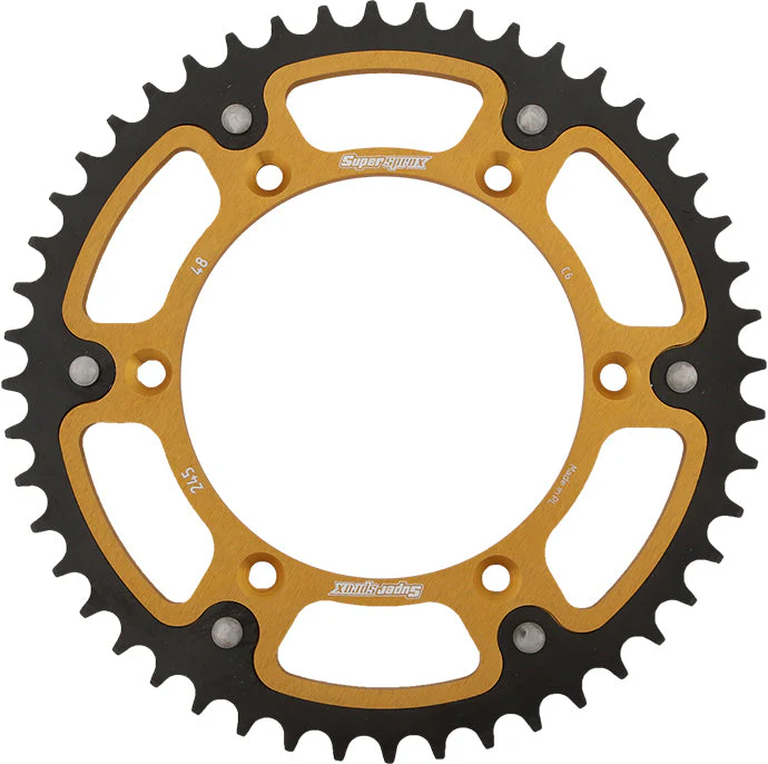 Rear Stealth Sprocket Alu/Stl 48t 520 Gld Yam - Image 4