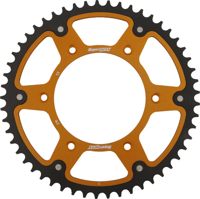 Rear Stealth Sprocket Alu/Stl 53t 520 Gld Hon - Image 4