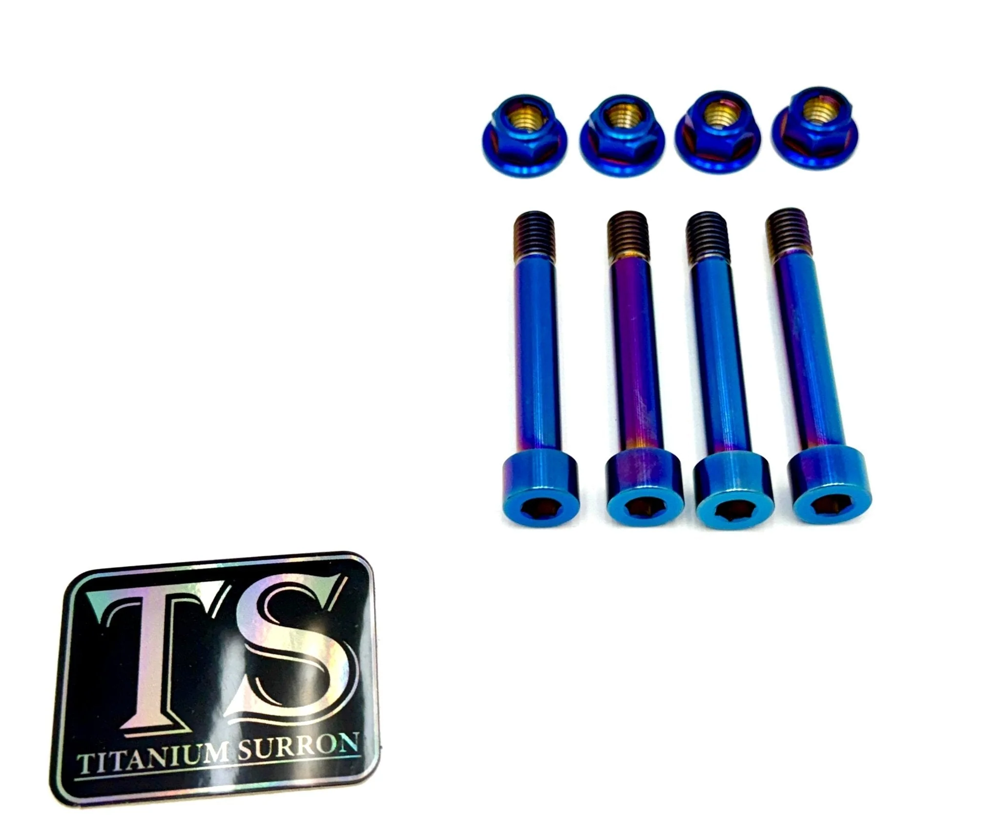 Rear Suspension/ Linkage Titanium Bolt Kit for E-Ride Pro ERP - Image 3
