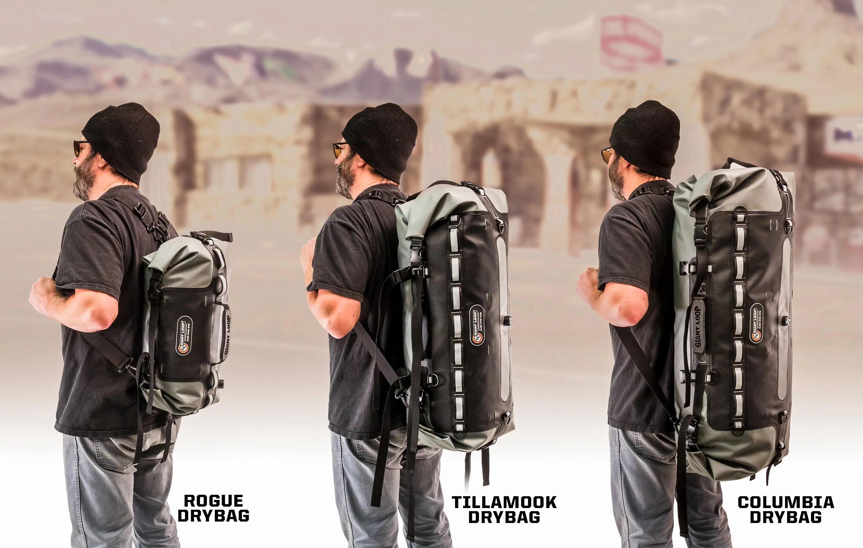 Rogue Dry Bag  Double End Grey by Giant Loop - Image 2