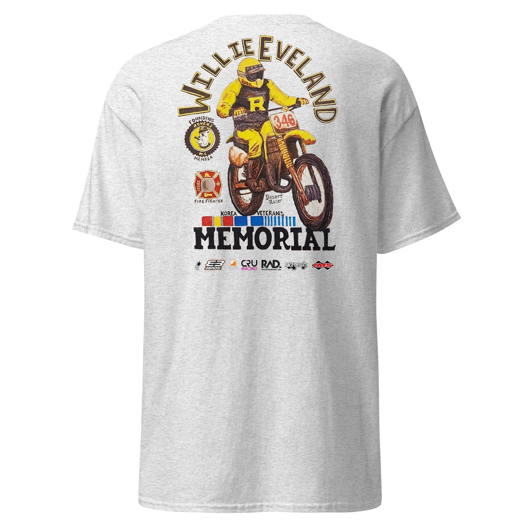 Rovers / Invaders 2023 Hare & Hound Men's T-Shirt - Image 10