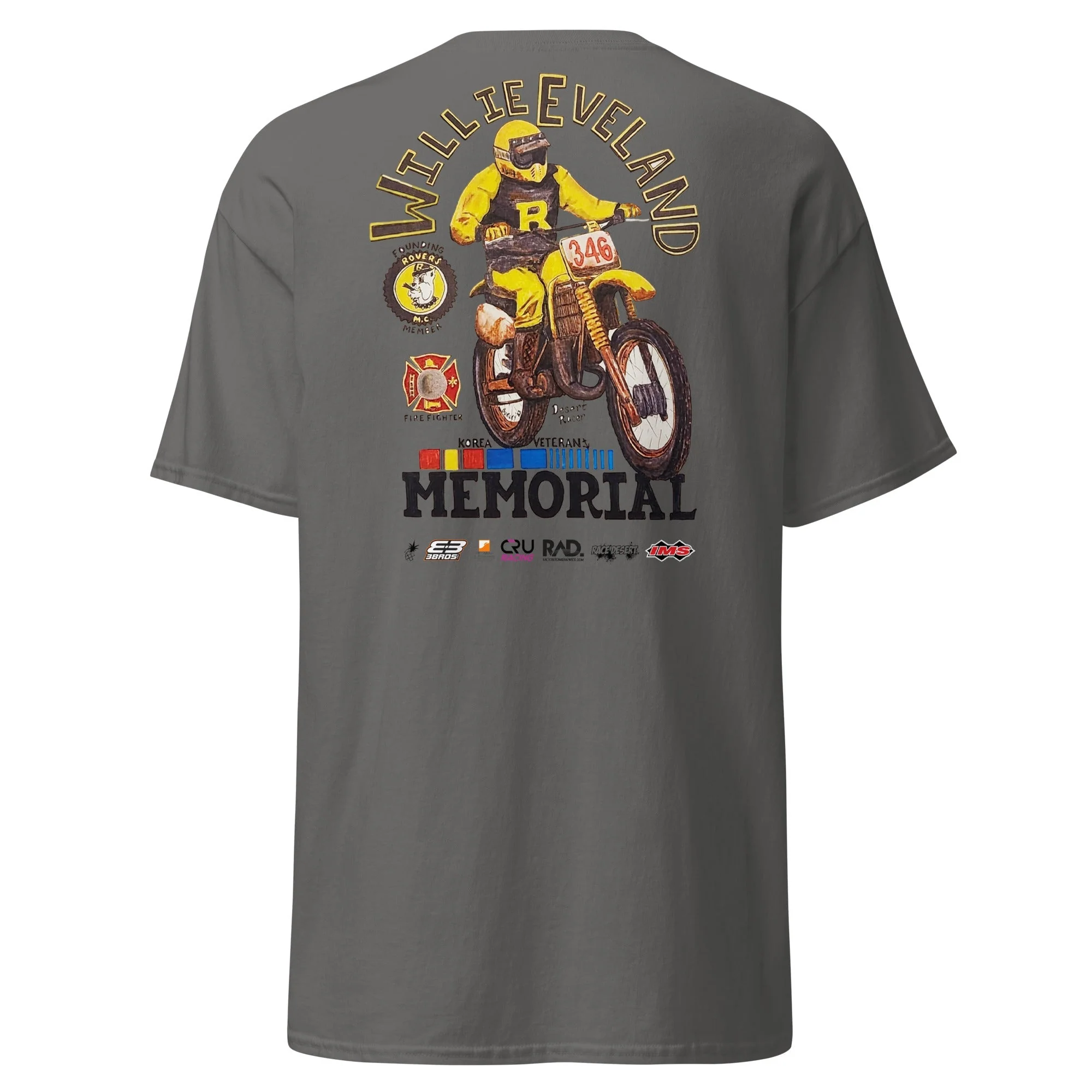 Rovers / Invaders 2023 Hare & Hound Men's T-Shirt - Image 3