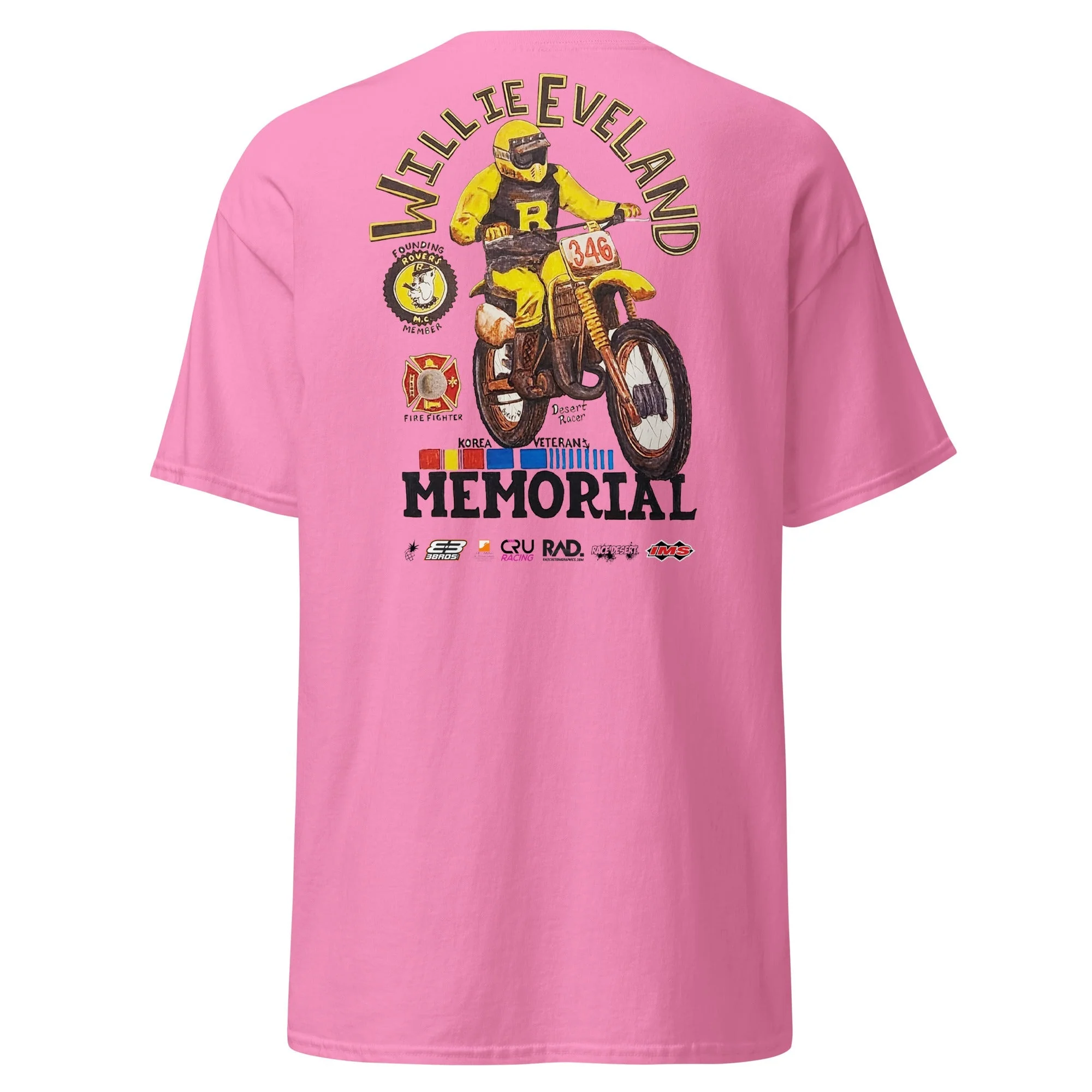 Rovers / Invaders 2023 Hare & Hound Men's T-Shirt - Image 6