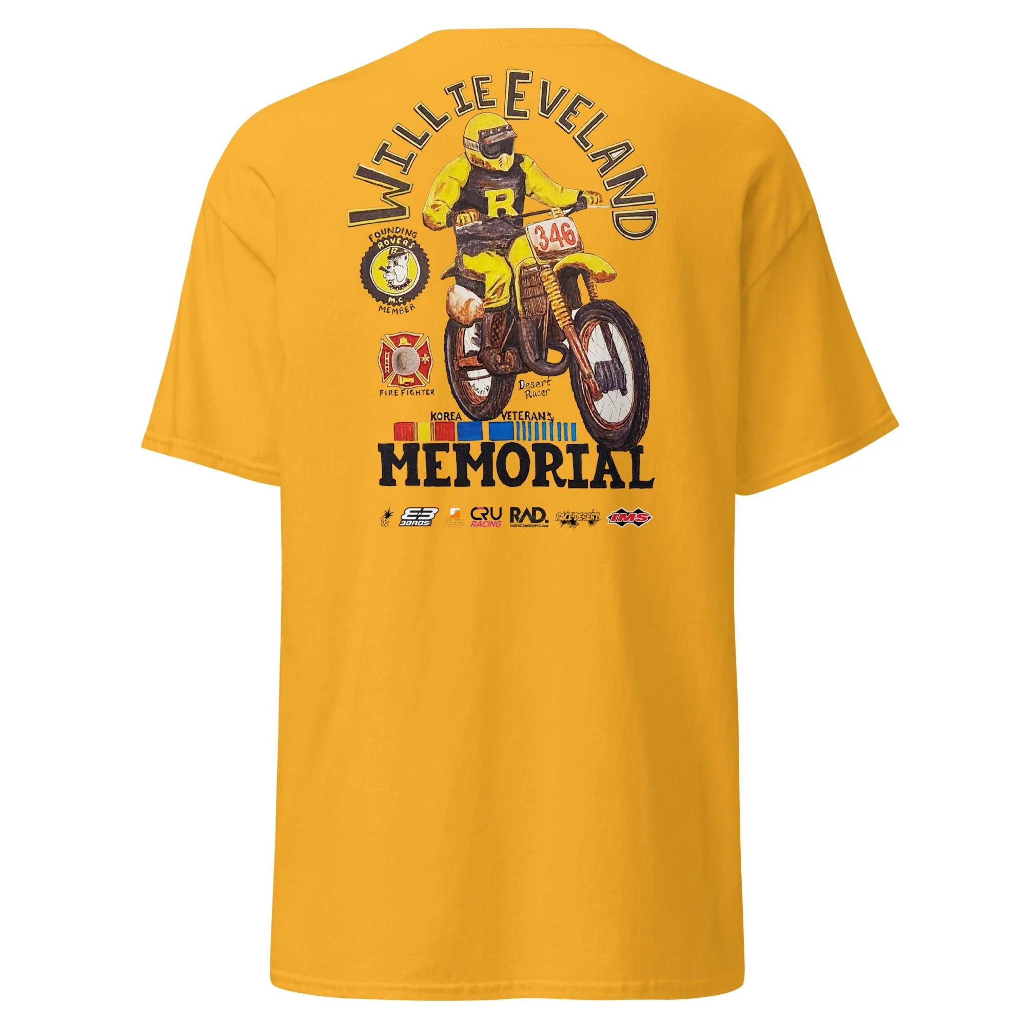Rovers / Invaders 2023 Hare & Hound Men's T-Shirt - Image 8