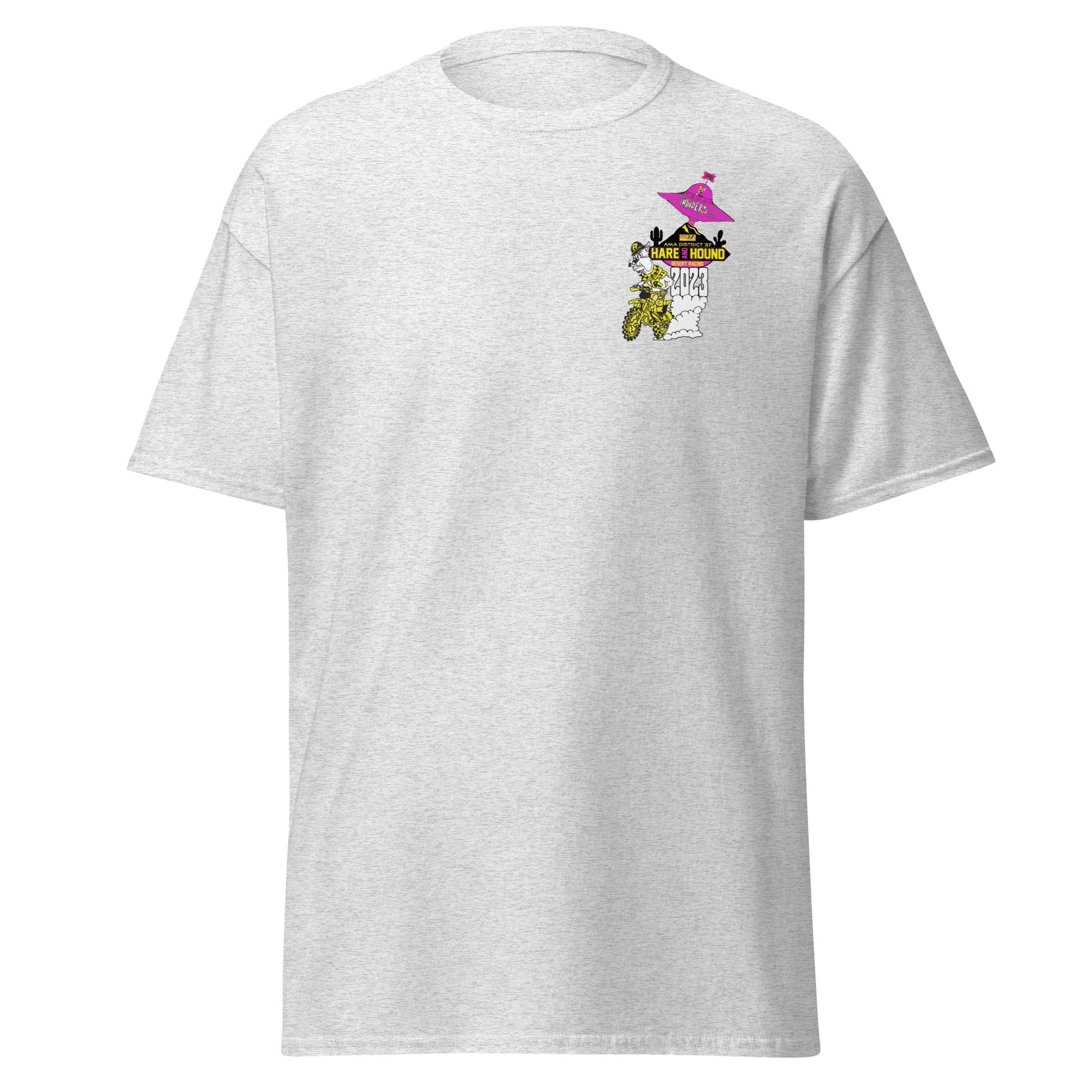 Rovers / Invaders 2023 Hare & Hound Men's T-Shirt - Image 9