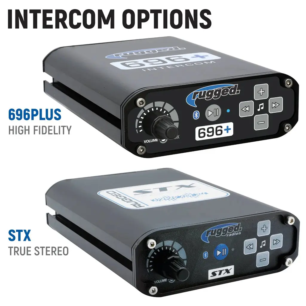 Rugged Radios Complete Comms Kit for Kawasaki Teryx KRX with Bluetooth Intercom and 2-Way Radio - Image 3