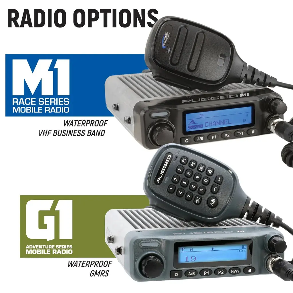 Rugged Radios Complete Comms Kit for Kawasaki Teryx KRX with Bluetooth Intercom and 2-Way Radio - Image 6