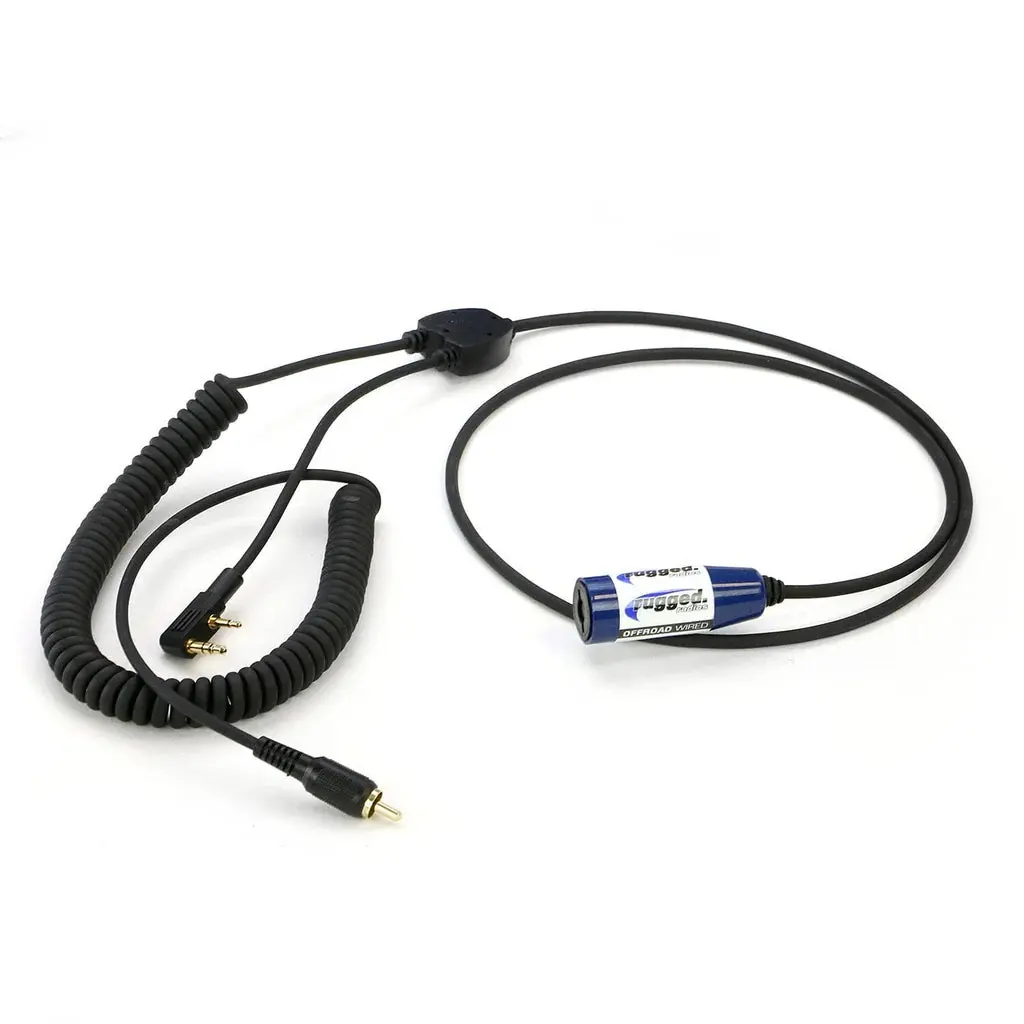 Rugged Radios Complete Motorcycle Communication Kit with Heavy-Duty OFFROAD Cables - MOTO MAX Radio Kit - Image 9