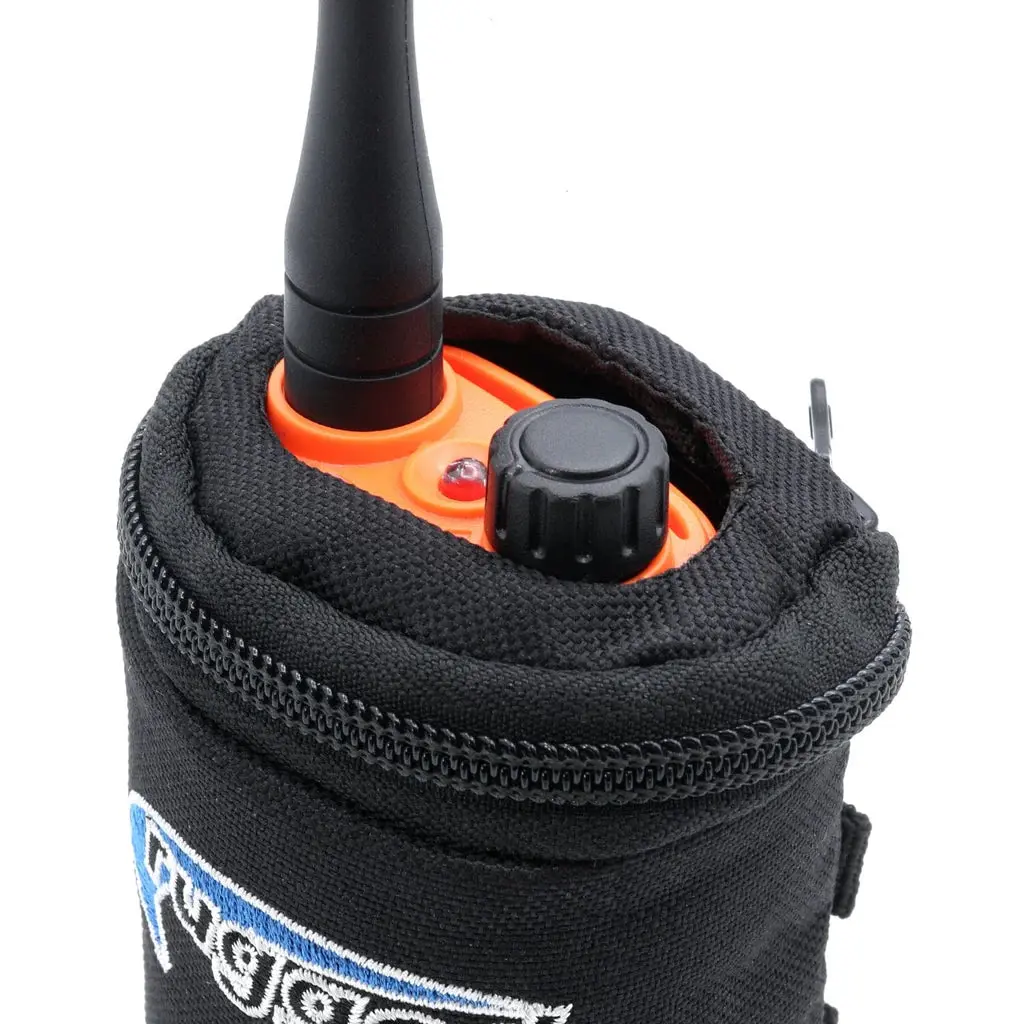 Rugged Radios Handheld Radio Bag - Black Ballistic Nylon - Image 2