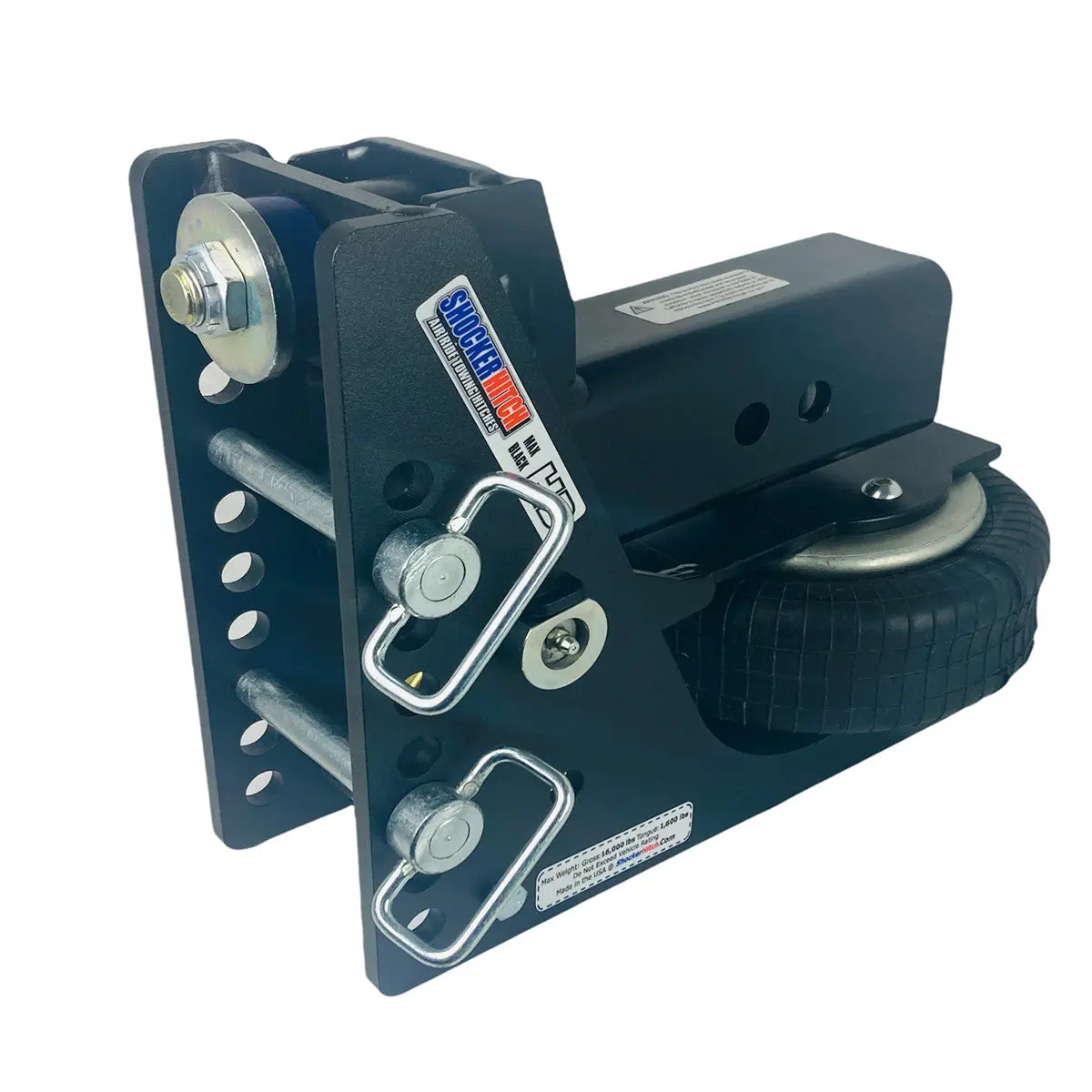 Shocker Hitch Max Black HD Air Hitch - 20,000 lbs. GTW - Image 9