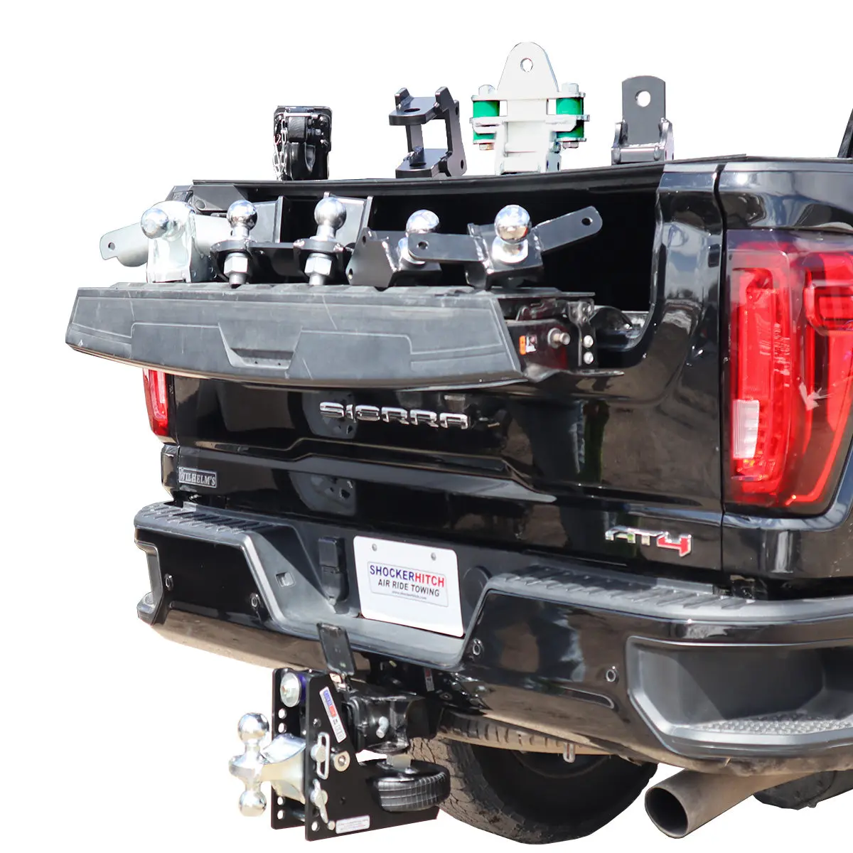 Shocker Hitch Max Black HD Air Hitch for Sway Control - 20,000 lbs. - Image 11