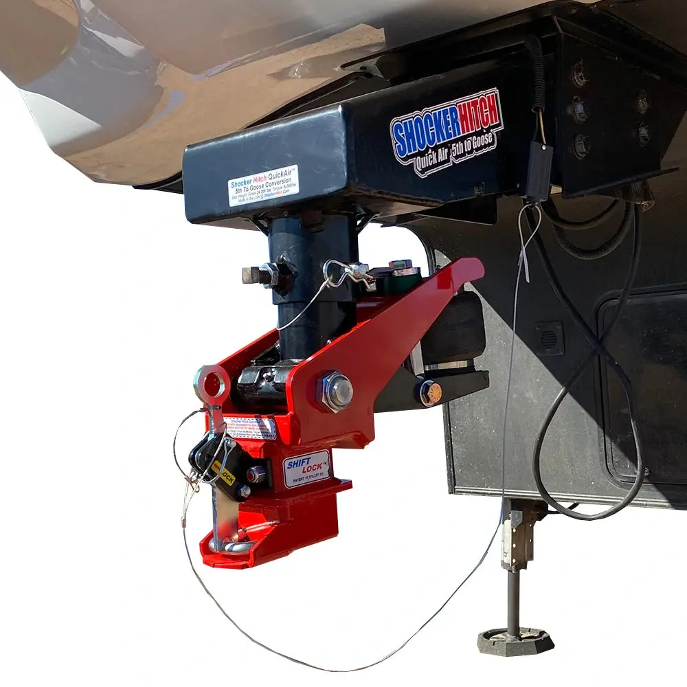 Shocker QuickAir 5th Wheel to Gooseneck Air Hitch Conversion Kit - Image 5