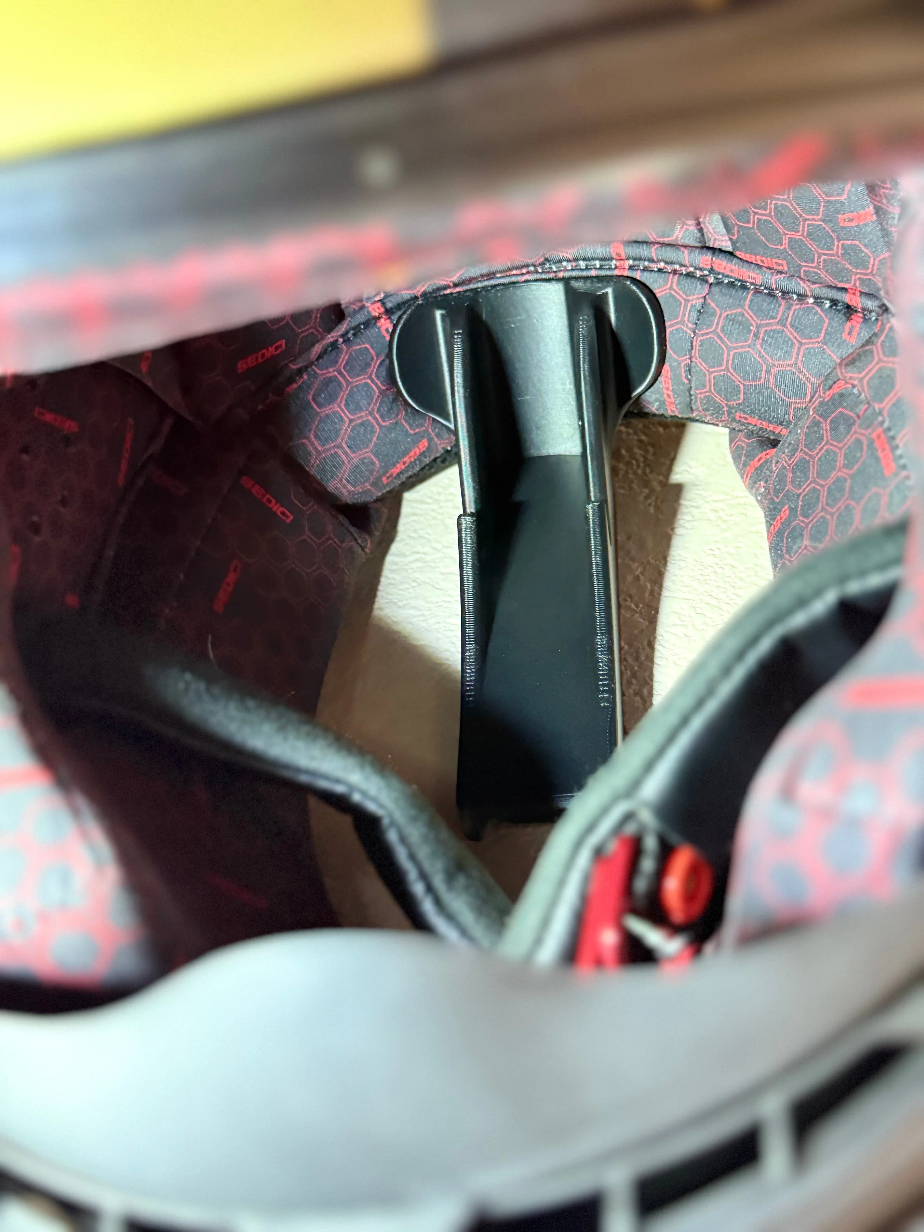 Slim- Flush Motorcycle Helmet Wall Mount - Image 6