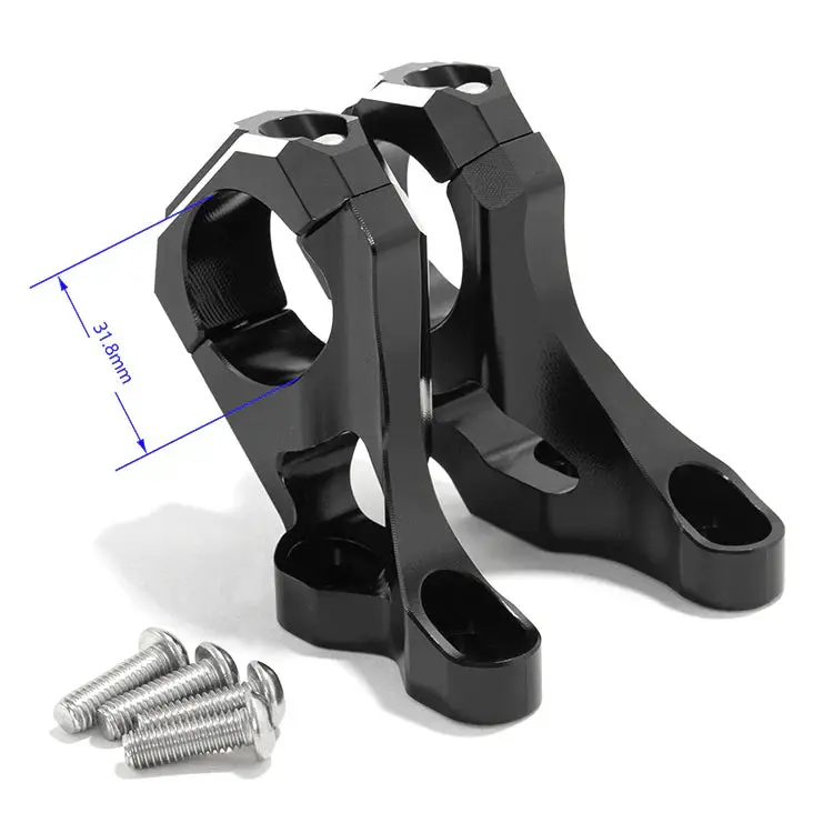 Solid Mount Aluminum Handle Bar Riser Sur-Ron LBX Talaria Sting - Image 3