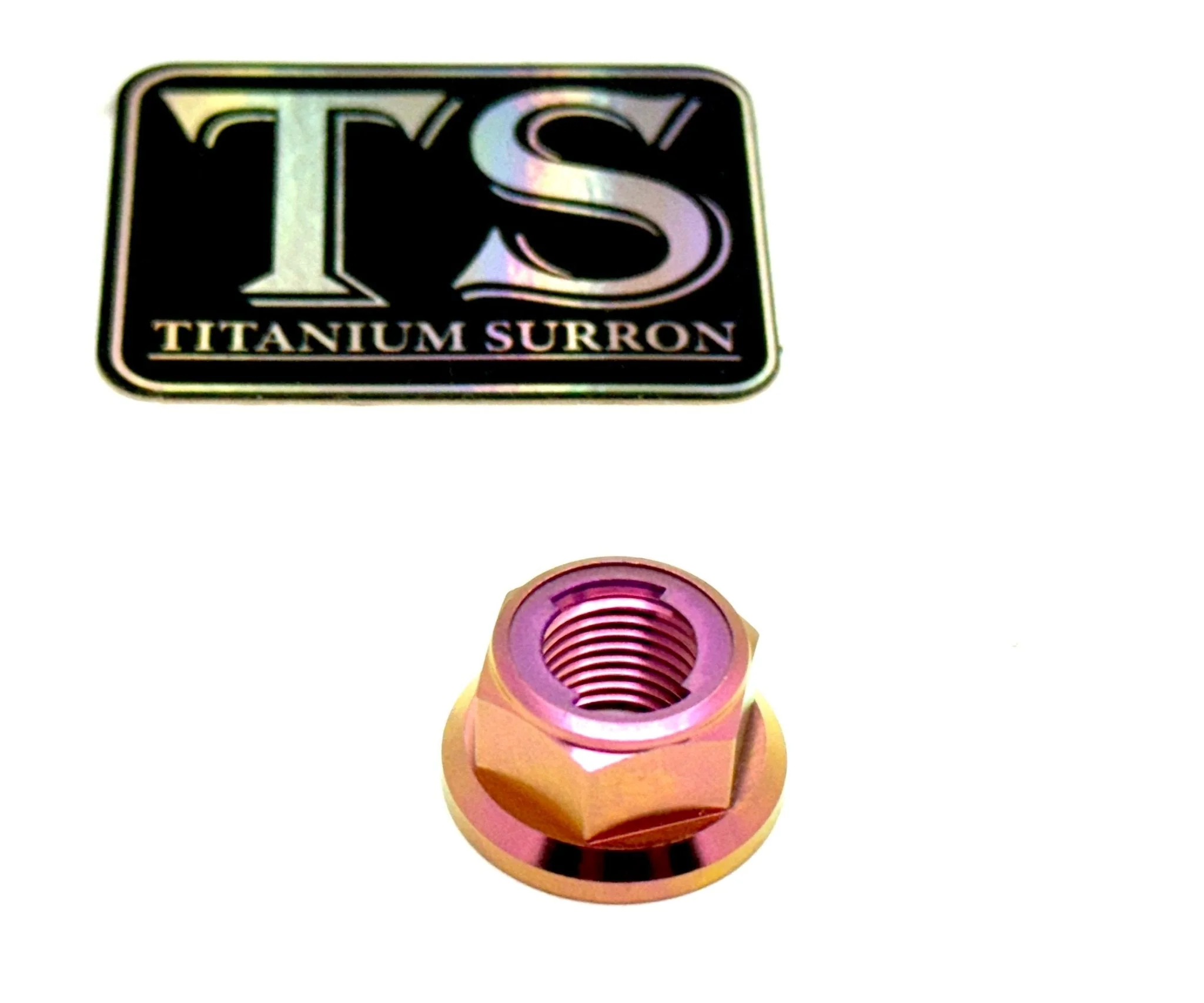 Sotion/ Torp Motor FW01 Titanium Reverse Thread Nut - M12x1.25 - Image 8