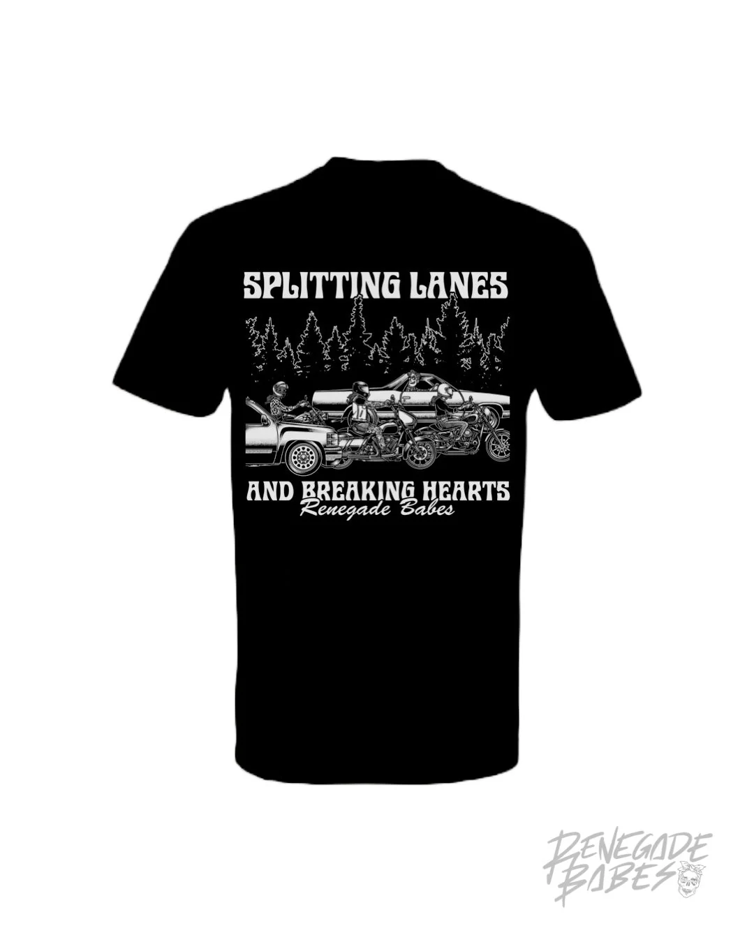 Splitting Lanes T-Shirt - Image 2