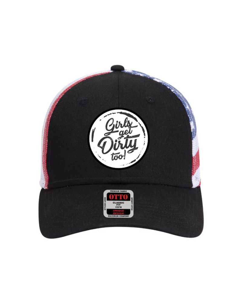 Stars & Stripes Trucker Hat - Image 2