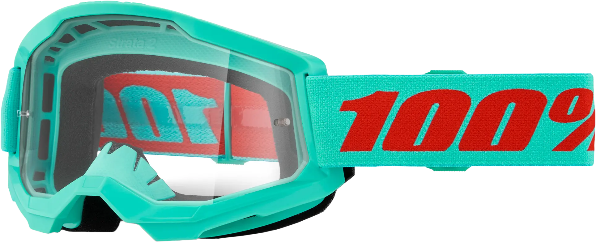 100% Strata 2 Goggle Maupiti Clear Lens