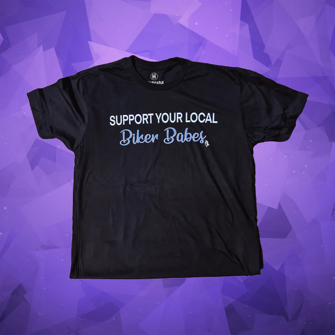 Support your local biker babes t-shirt - Image 2