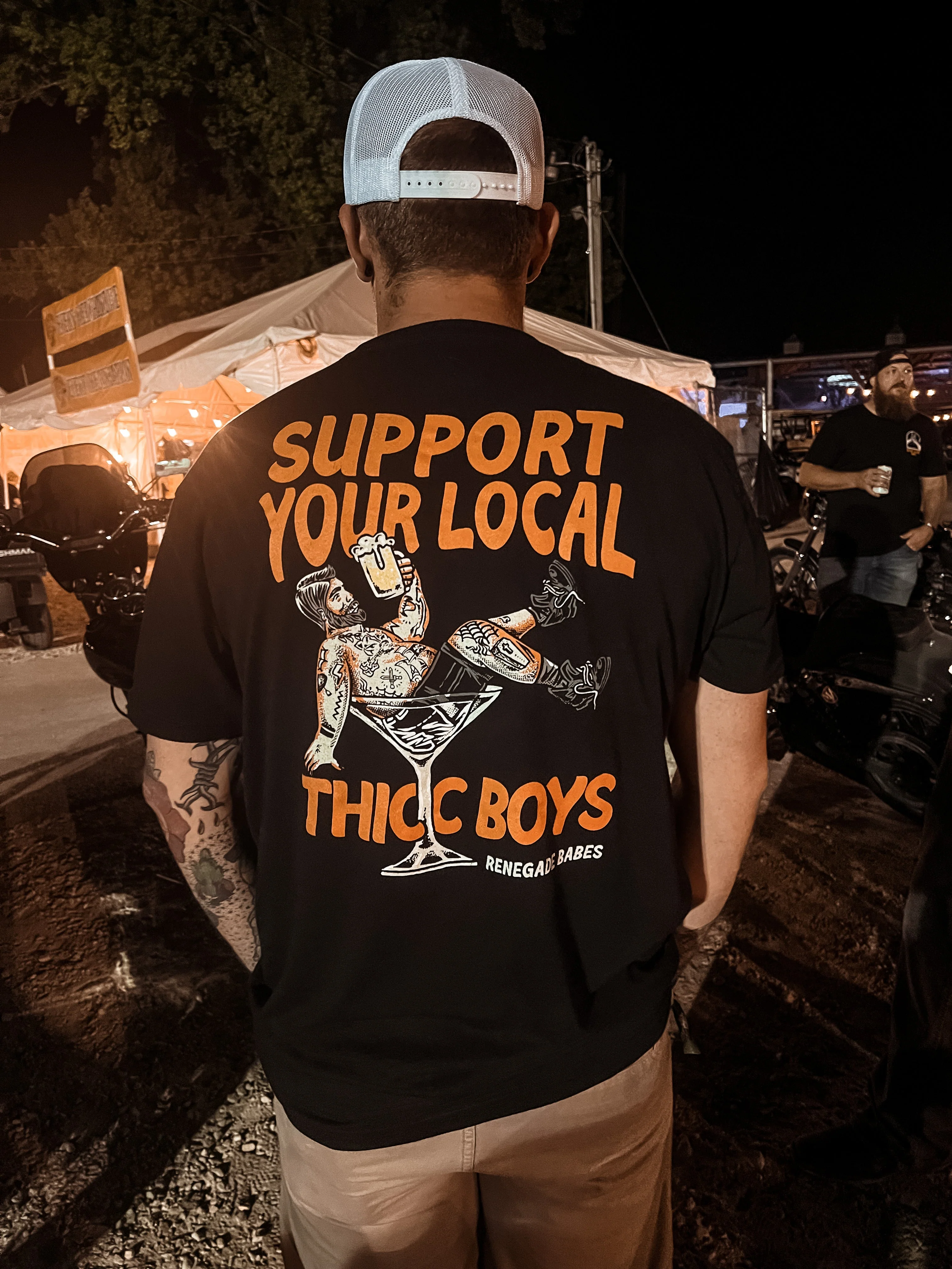 Support your local Thicc Boy T-Shirt - Image 3