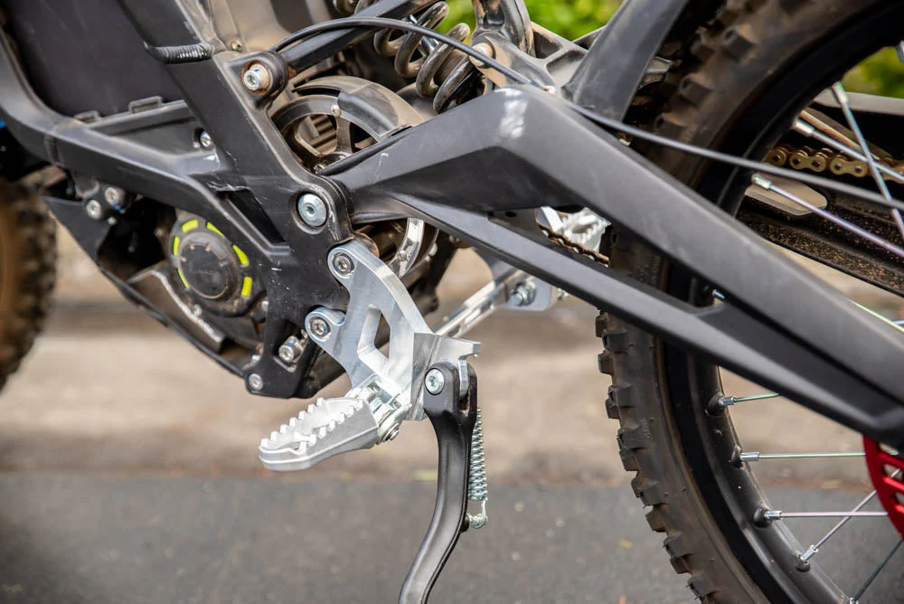 Surron 20mm Lowering Peg Bracket With Kickstand Option & Support Brace - Image 10