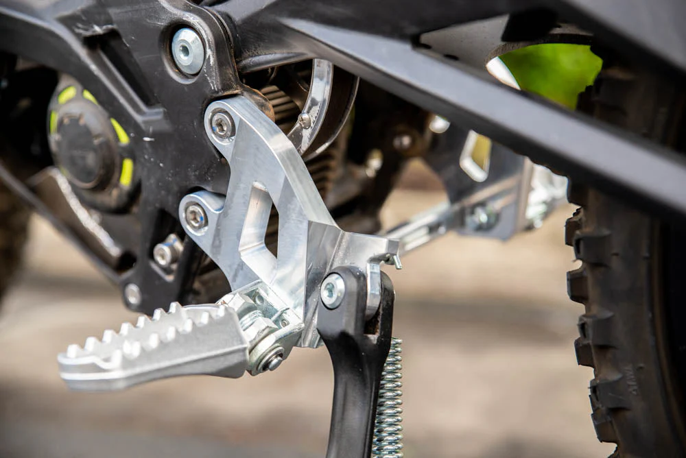 Surron 20mm Lowering Peg Bracket With Kickstand Option & Support Brace - Image 12