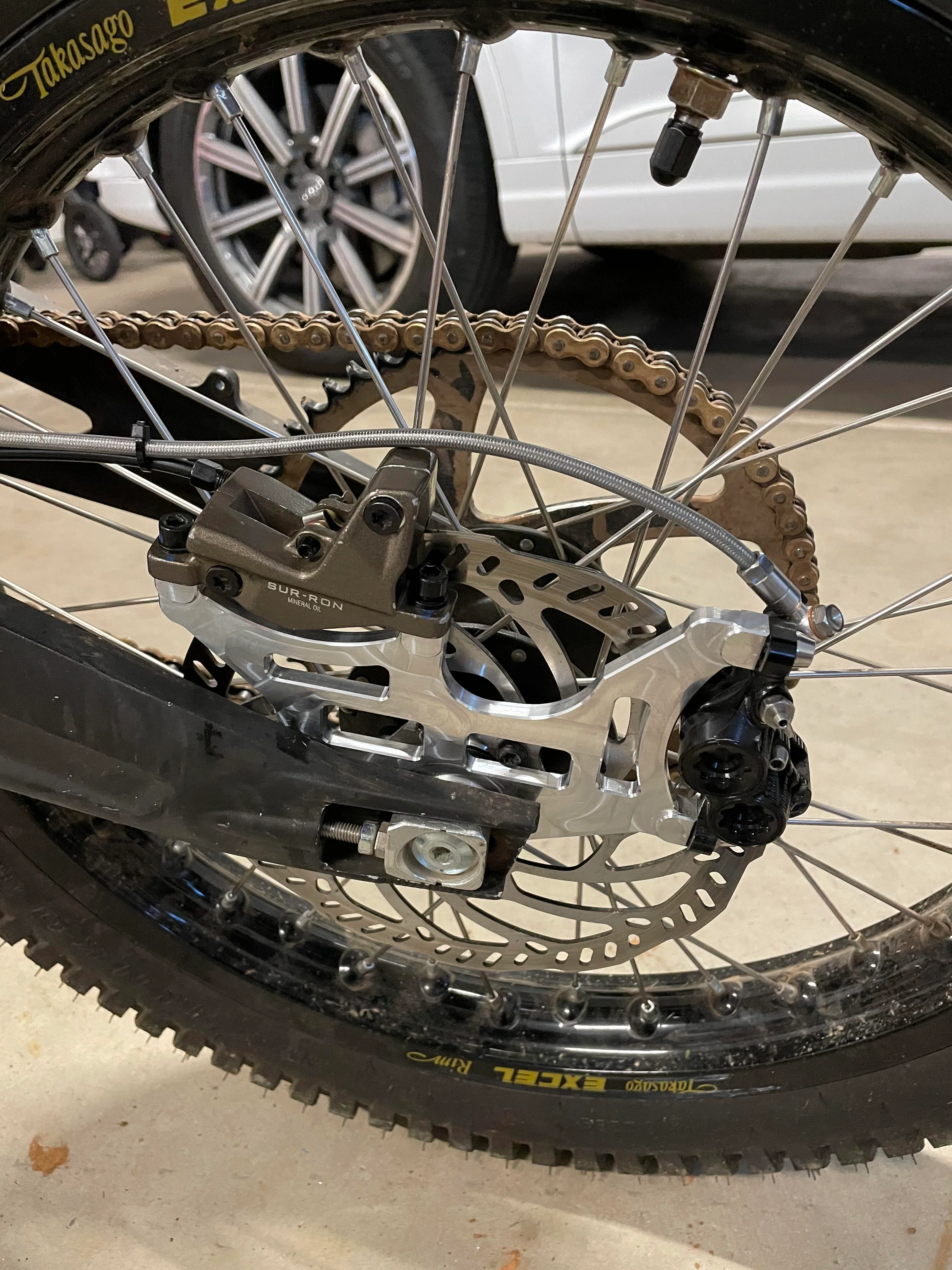 NTC Designs Dual Rear Caliper Bracket -  Surron - Image 8