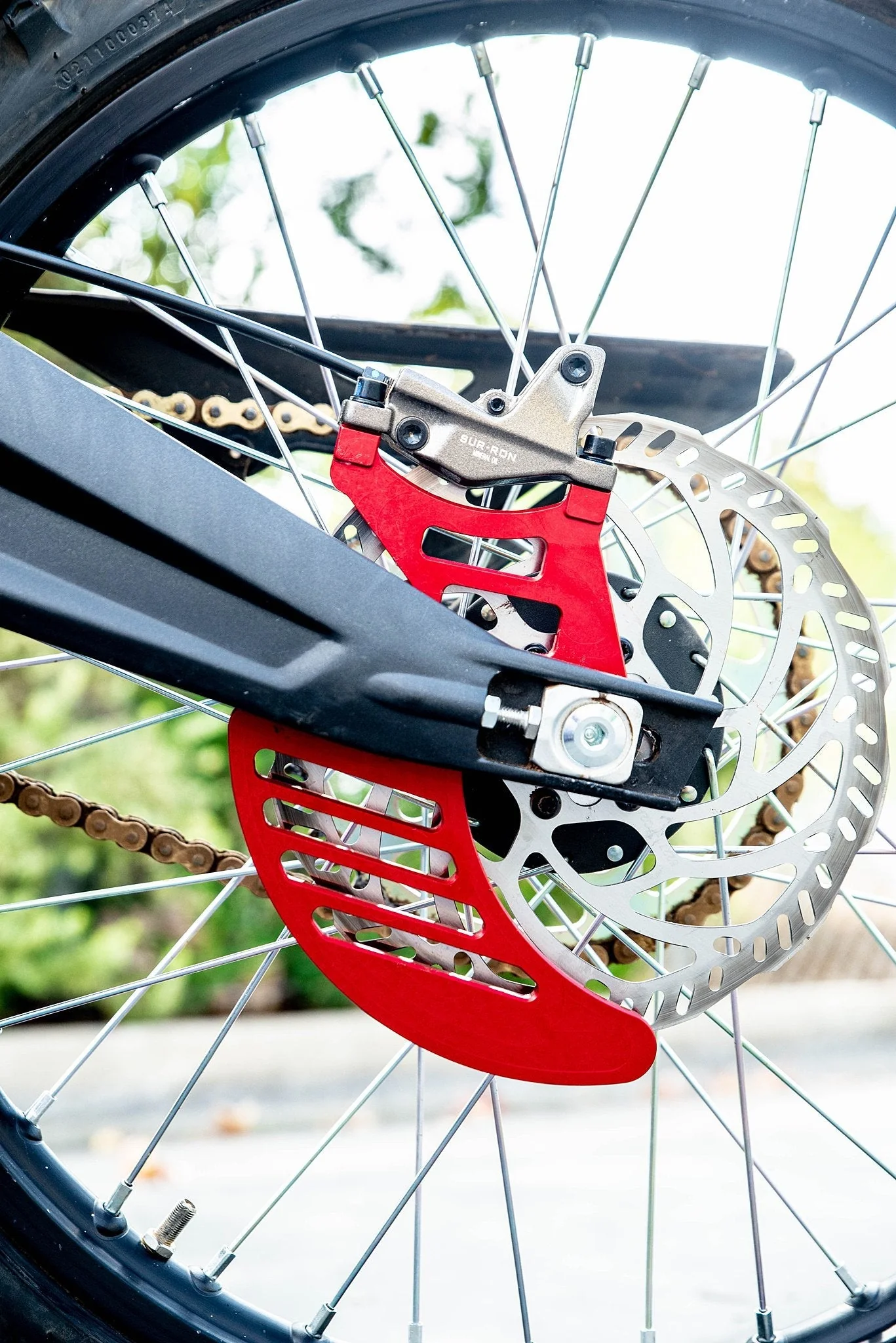 Surron Rear Shark Fin Style Disc Guard - Image 12