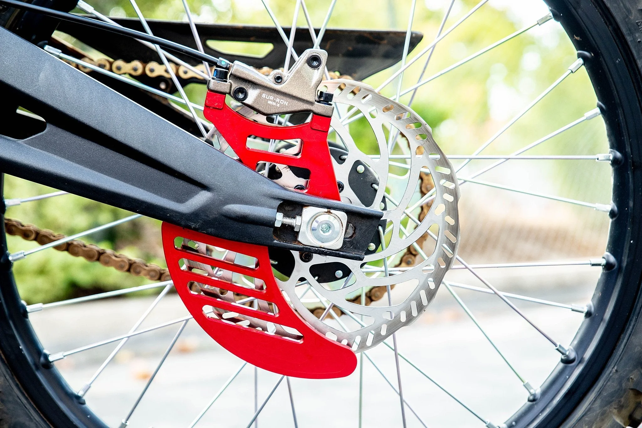 Surron Rear Shark Fin Style Disc Guard - Image 14
