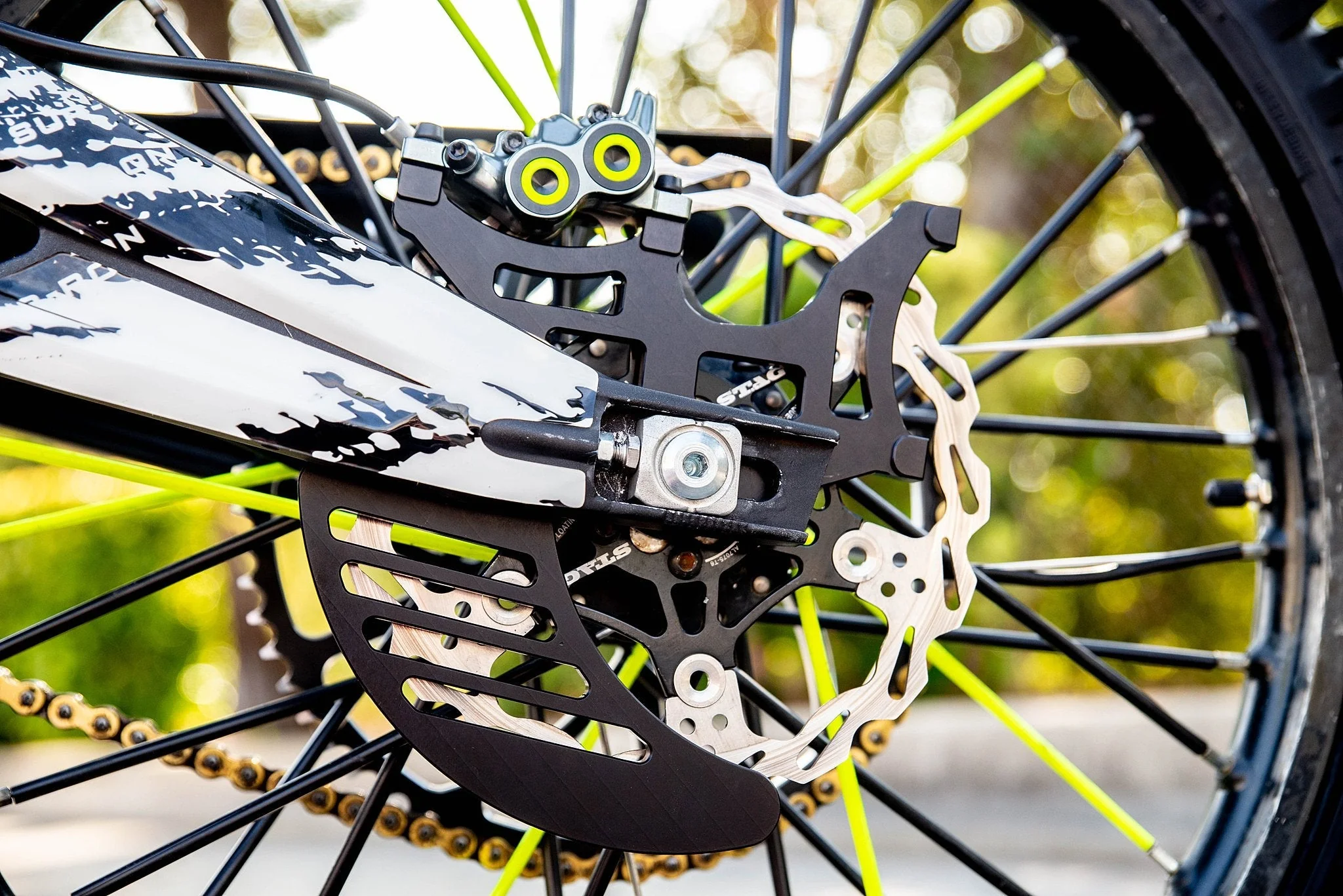 NTC Designs Dual Caliper Shark Fin Bracket - Sur Ron / Segway - Image 4