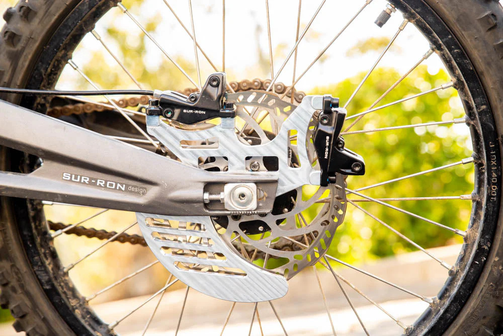NTC Designs Dual Caliper Shark Fin Bracket - Sur Ron / Segway - Image 5