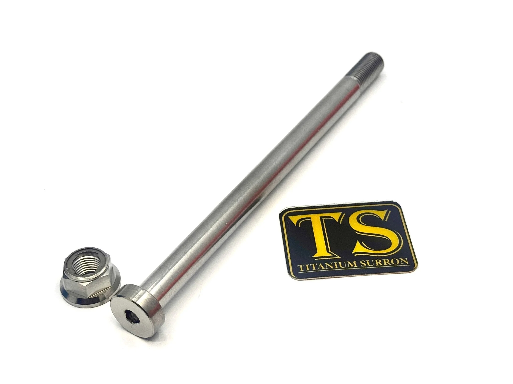 Surron LBX Titanium Rear Axle (Includes Nut) - Image 9
