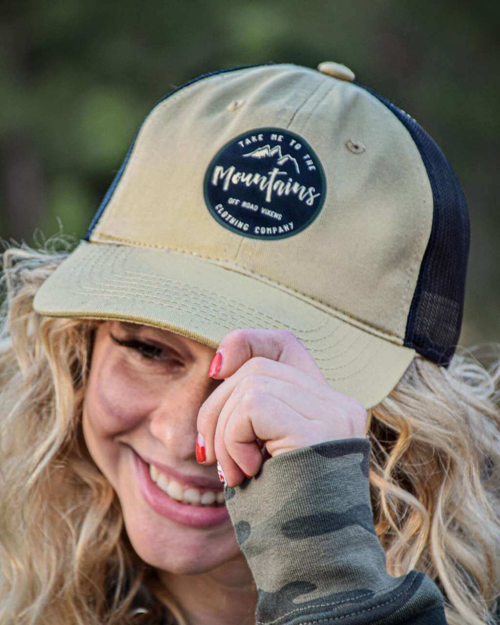 Take me to the Mountains Dad Hat - Image 2