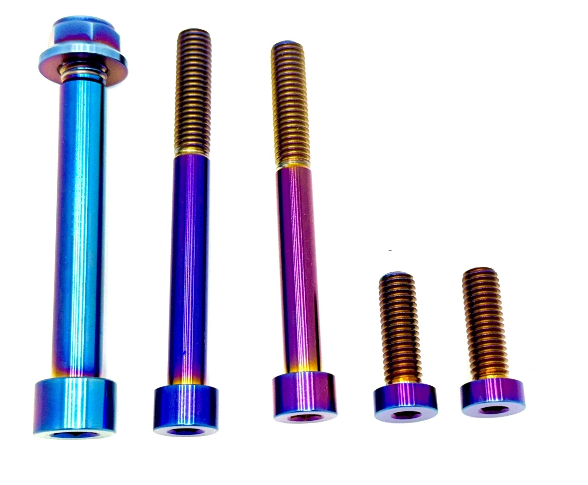 Talaria MX3, MX4 6 Piece Custom Motor / Gearbox Titanium Kit - Image 2