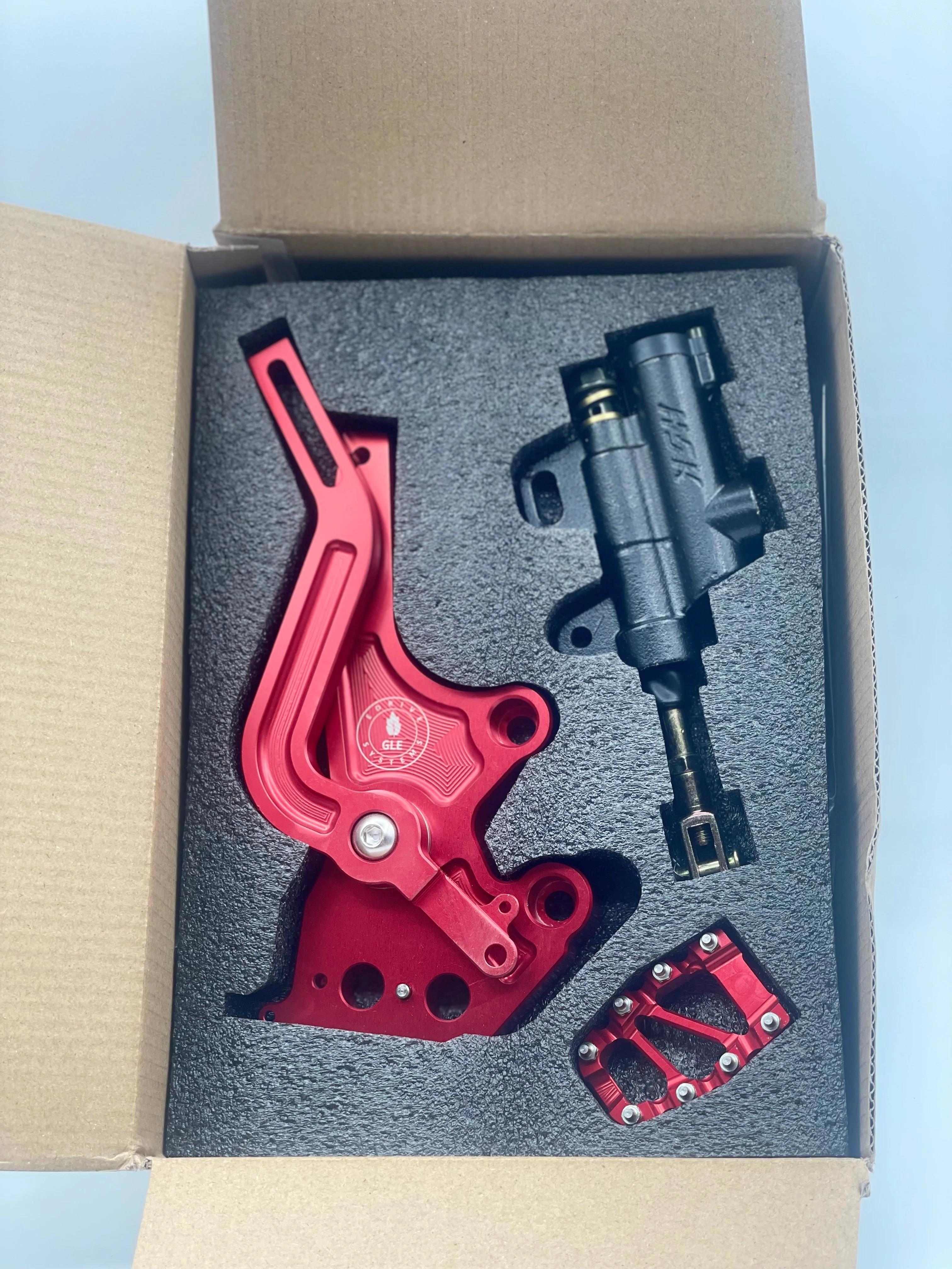 Talaria Mx3 & Mx4 Hydraulic Foot Brake made of Highest Quality 7075 Aluminum and Steel - Image 7