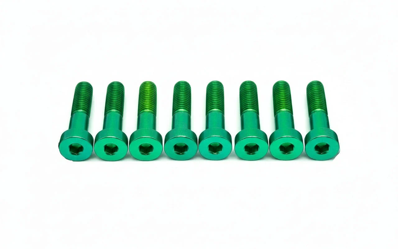 Talaria Sting R MX4 8 Piece Custom Gearbox Titanium Bolt Kit - Image 4