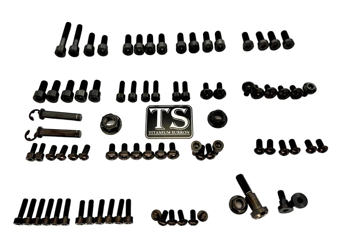Talaria XXX Complete Titanium Hardware Customization Kit - Image 10