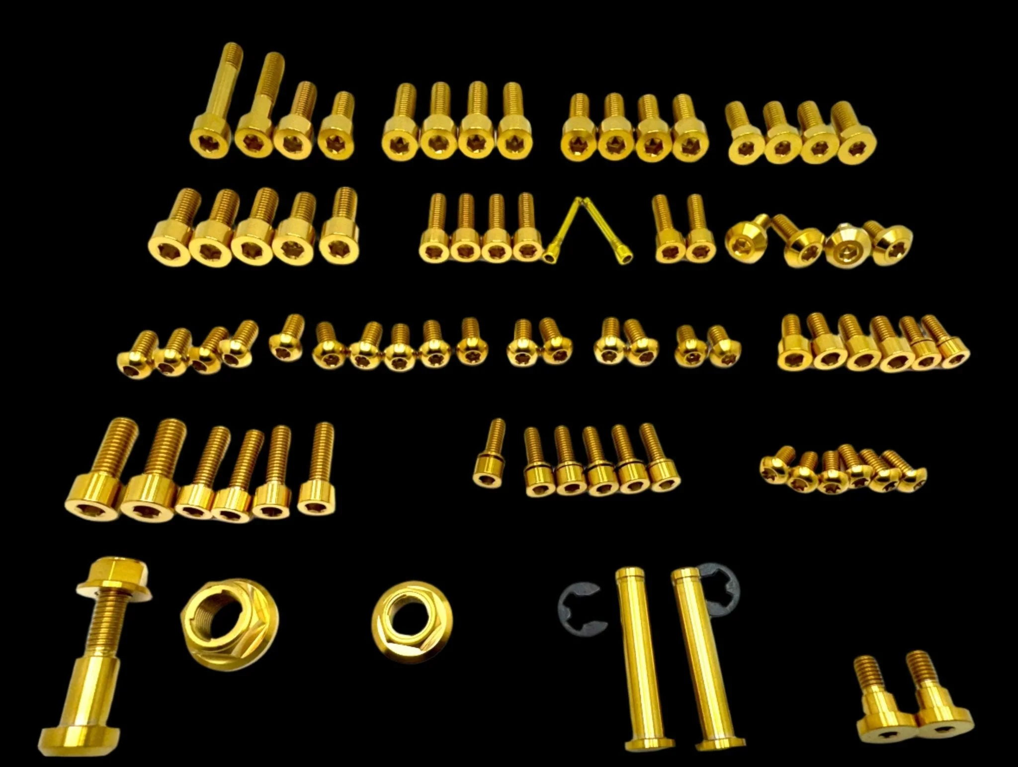 Talaria XXX Complete Titanium Hardware Customization Kit - Image 13
