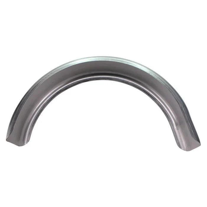 TC Bros. 6" Flat Bobber/Chopper Rear Fender - Raw Steel - Image 3