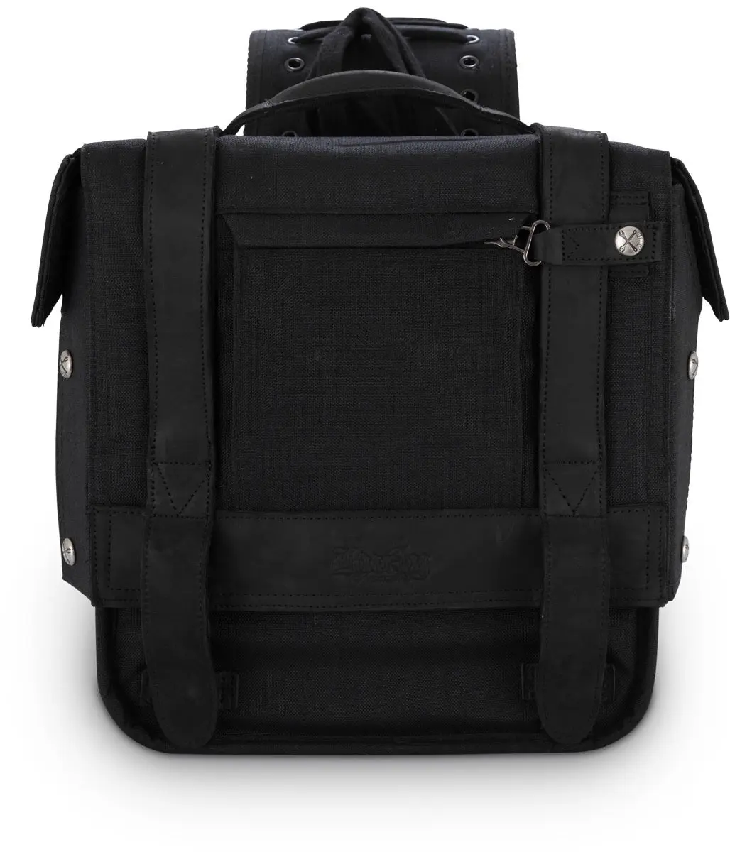Burley Throwover Saddlebag - Black - Image 4