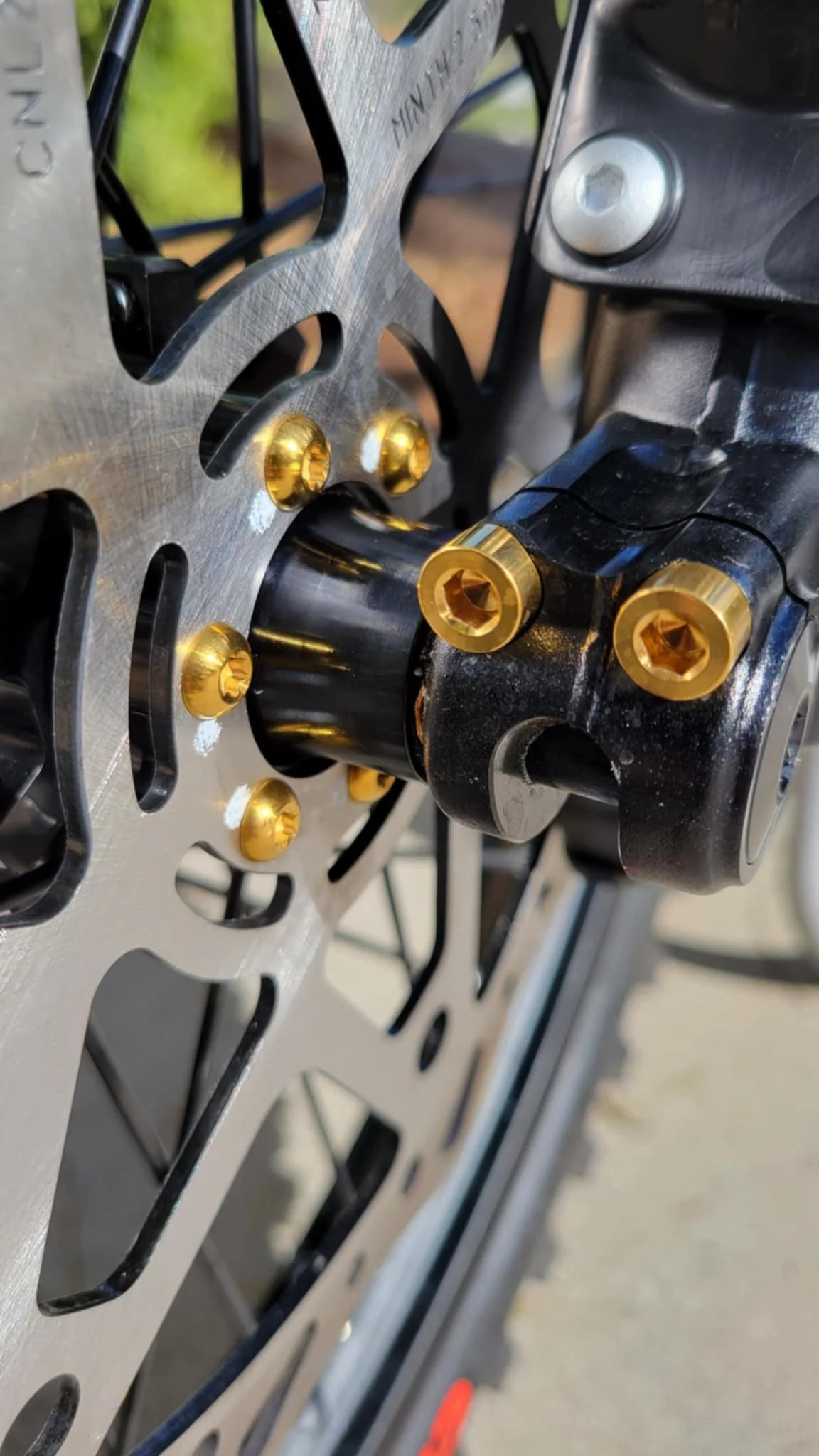 Titanium Altis Sigma Front Fork Bolt Kit - Image 10