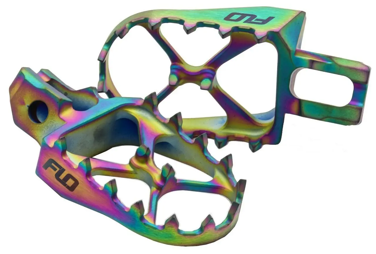 Titanium Foot Pegs Jet Fuel Gas/Hus/Ktm - Image 2
