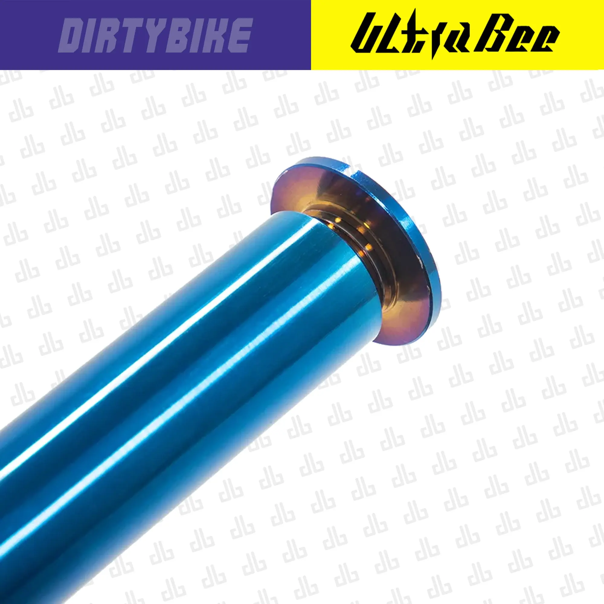 DirtyBike Titanium Front Axle for Surron Ultra Bee - Image 3