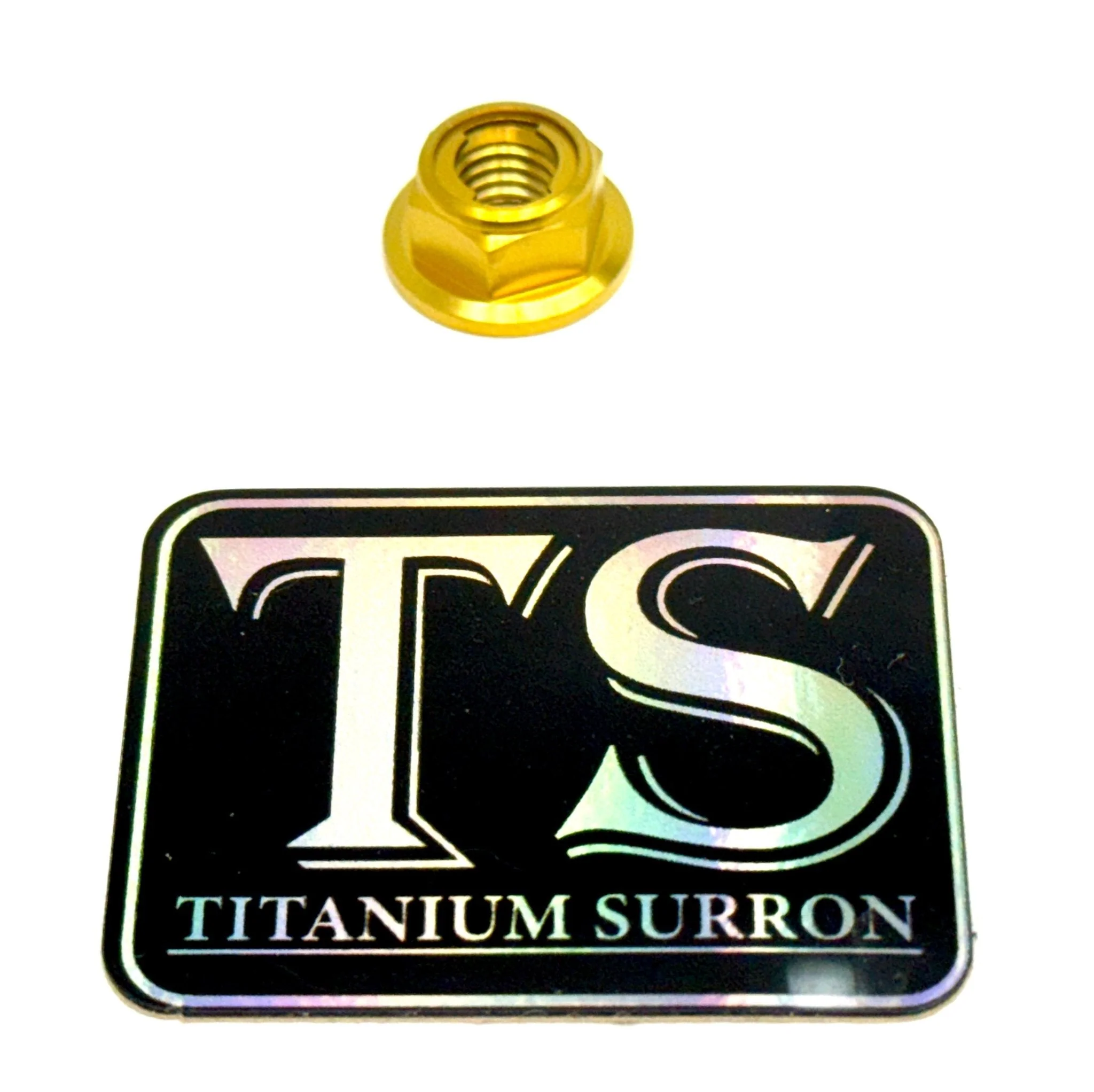 Titanium Lock Nut - M8x1.25 - Image 2