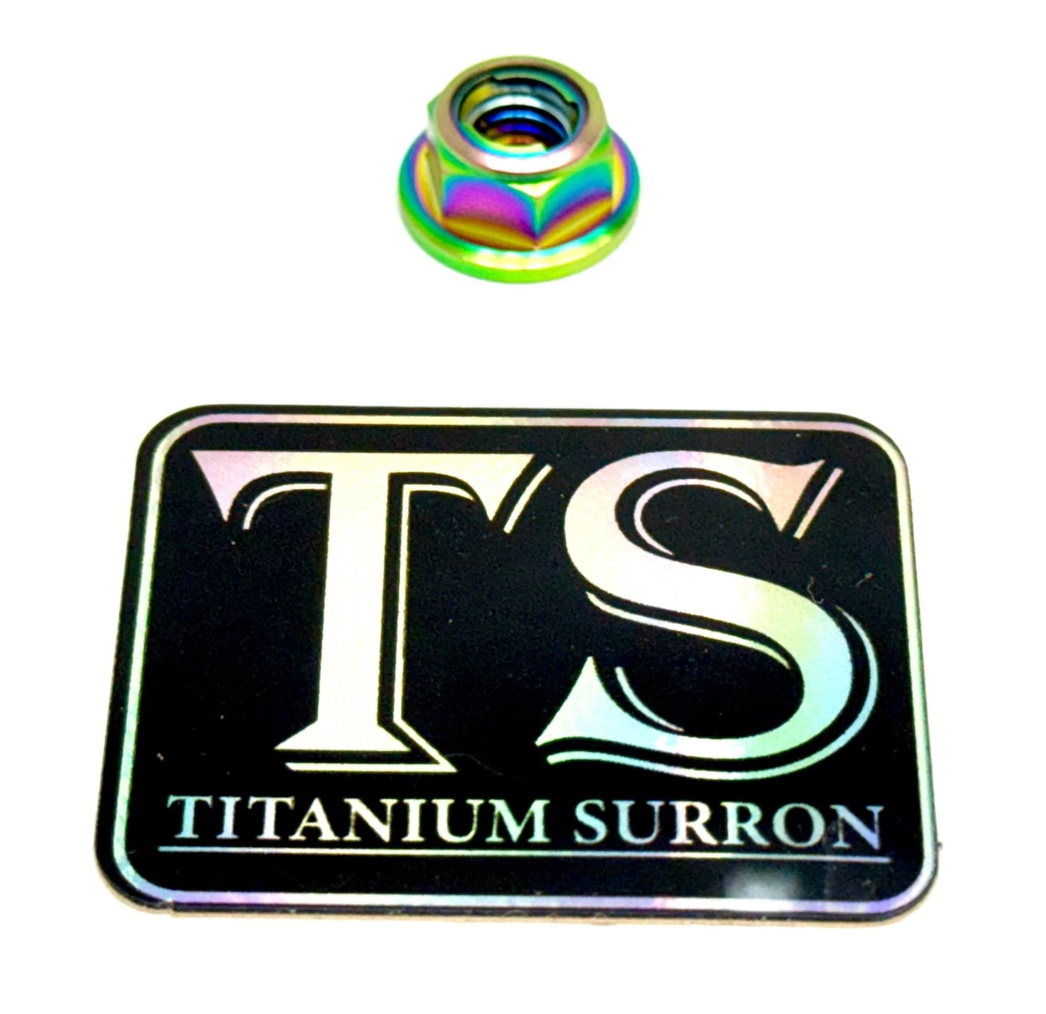 Titanium Lock Nut - M8x1.25 - Image 3